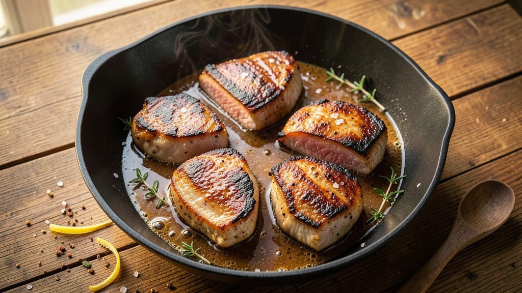Pork Chops Recipe With Apple Cider Vinegar: Tangy Vinegar Pan Sauce That Cuts Through Richness