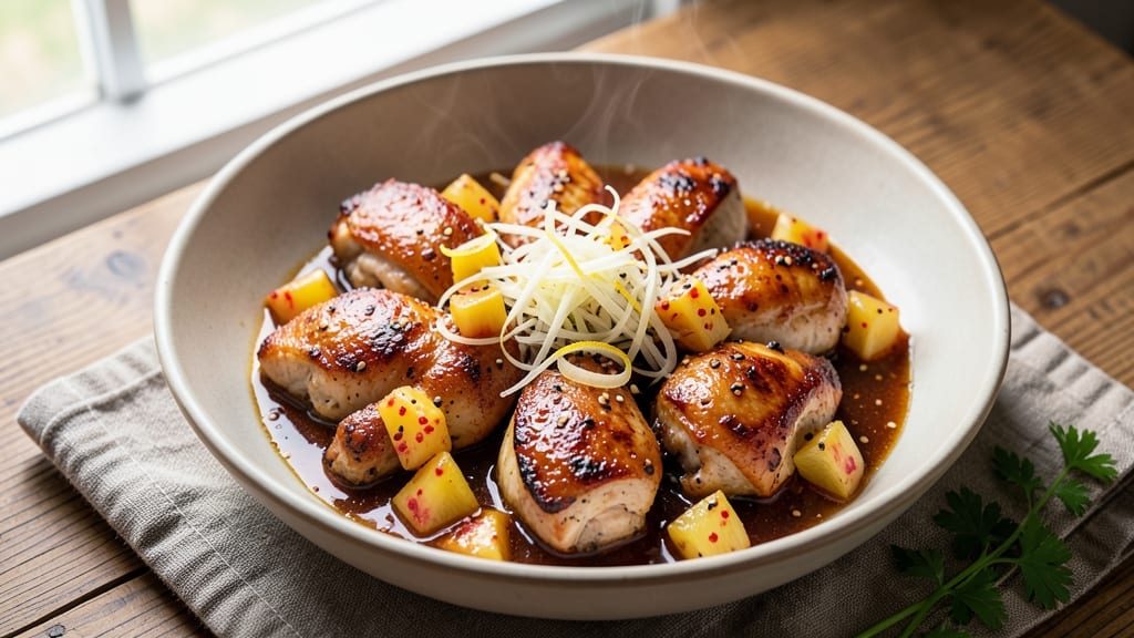 Chicken Pineapple Soy Sauce Crock Pot Recipe: Sweet-Savory Fusion in One Pot