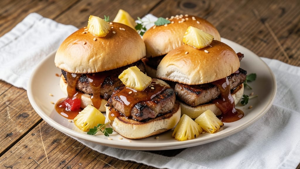Pineapple BBQ Pork Buns Recipe: Tropical Glaze Crunch in Fluffy Layers