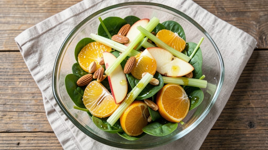 Apple Orange Salad Recipe: Crisp Celery and Citrus Brightness Balance