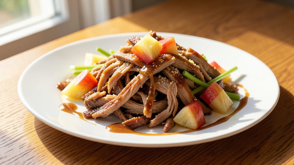 Leftover Pork and Pineapple Recipe: Crispy Celery-Topped Casserole with Caramelized Sweetness