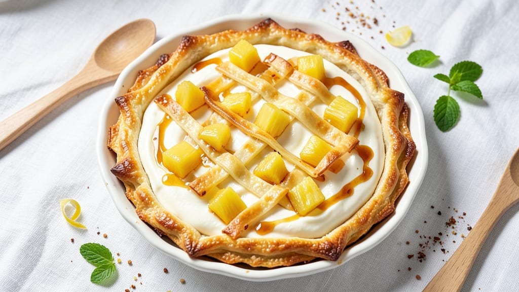 Cheese Pineapple Tart Recipe: Tropical Crust With Gooey Melts