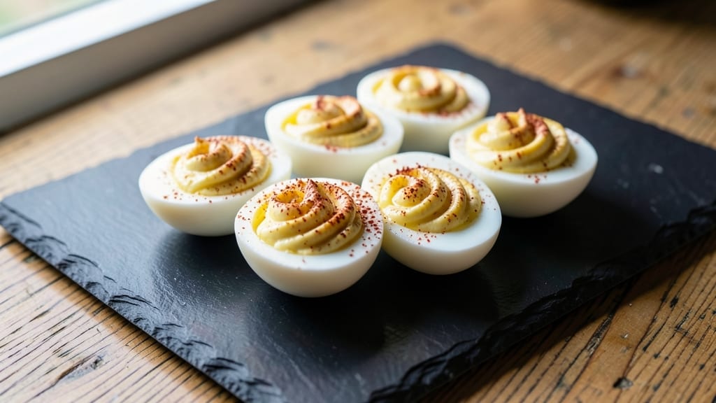 Deviled Eggs Recipe No Apple Cider Vinegar: Zesty Mustard and Paprika Kick