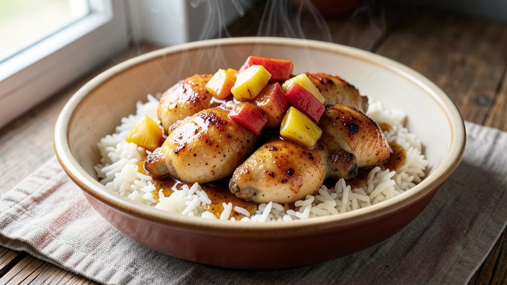 Pineapple Chicken and Rice Slow Cooker Recipe: Tropical Glaze That Melts Into Shreds
