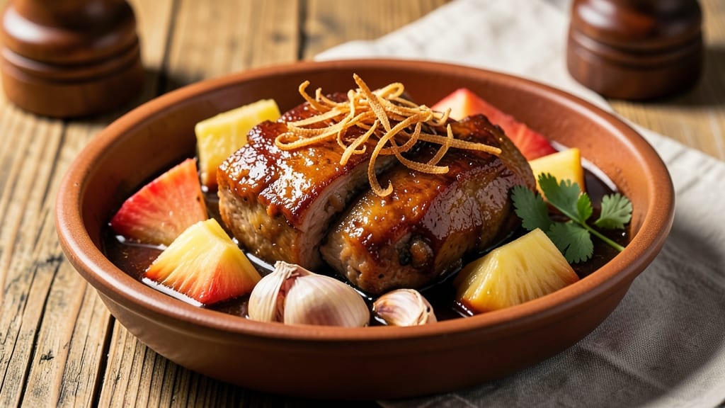Pork Adobo With Pineapple Recipe: Panlasang Pinoy Crunch Meets Tangy Sweetness