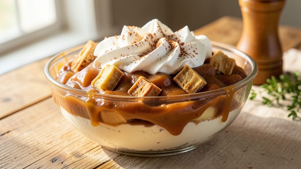 Apple Caramel Heath Dip Recipe: Spiced Cider Glaze Over Crunchy Celery Bites