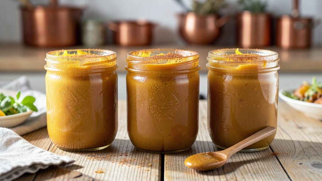 Apple Sauce Recipe to Store in Jars: Smooth Spiced Simmer Preserved for Months