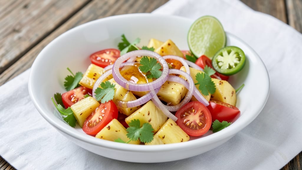 Sweet Pineapple Salsa Recipe: Tropical Crunch with Bright Citrus Zing