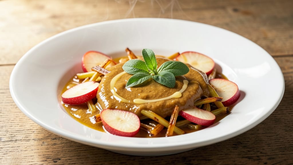 Apple and Sage Sauce Recipe: Celery-Caramelized Depth With Herbal Freshness