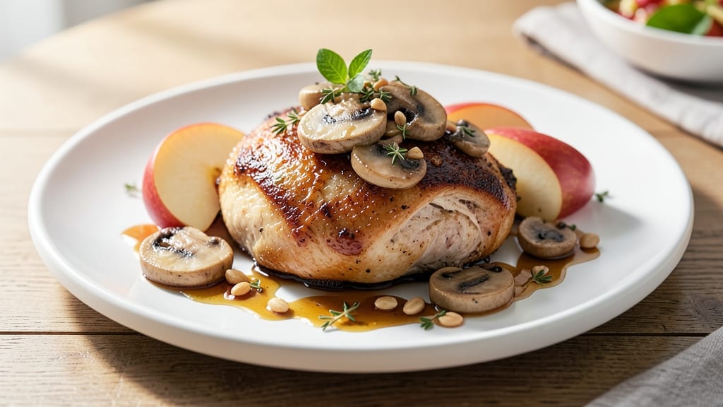 Chicken Apple Mushroom Recipe: Savory-Sweet One-Pan Masterpiece
