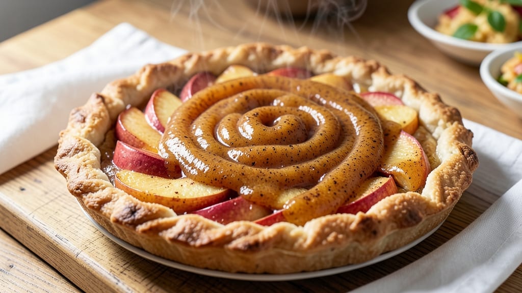 Apple Pie Recipe With Apple Sauce: Flaky Crust and Spiced Filling Fusion
