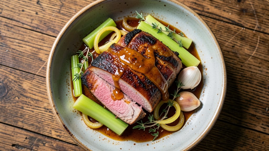 Apple Cider Pork Shoulder Recipe: Braised Until Fork-Tender With Celery Crunch