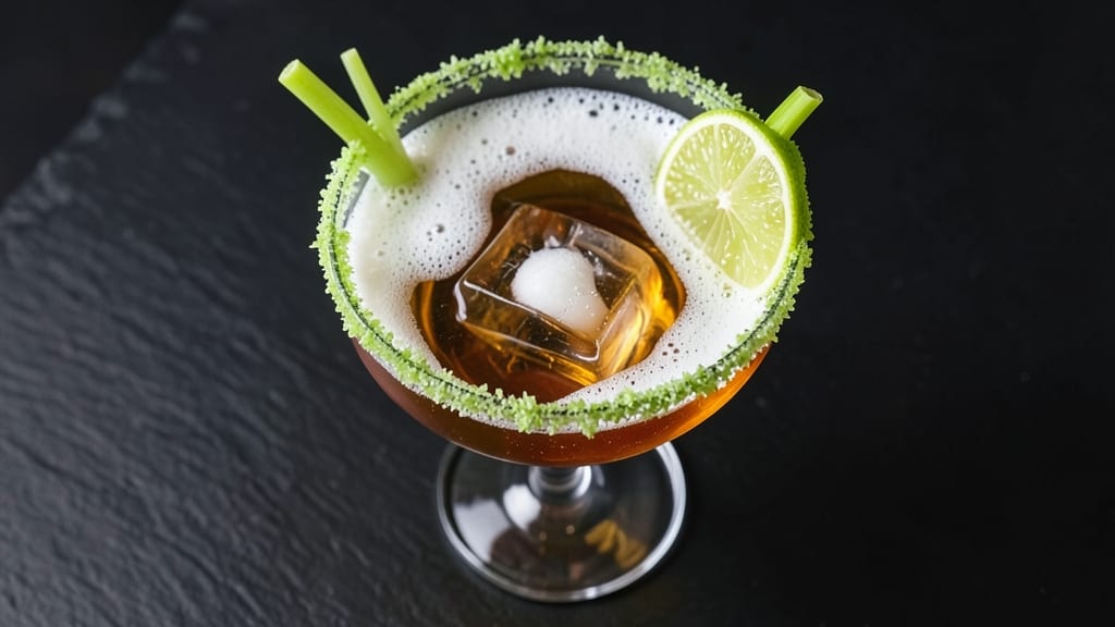 Cheesecake Factory Sour Apple Martini Recipe: Boozy Tartness With Celery Crunch Twist