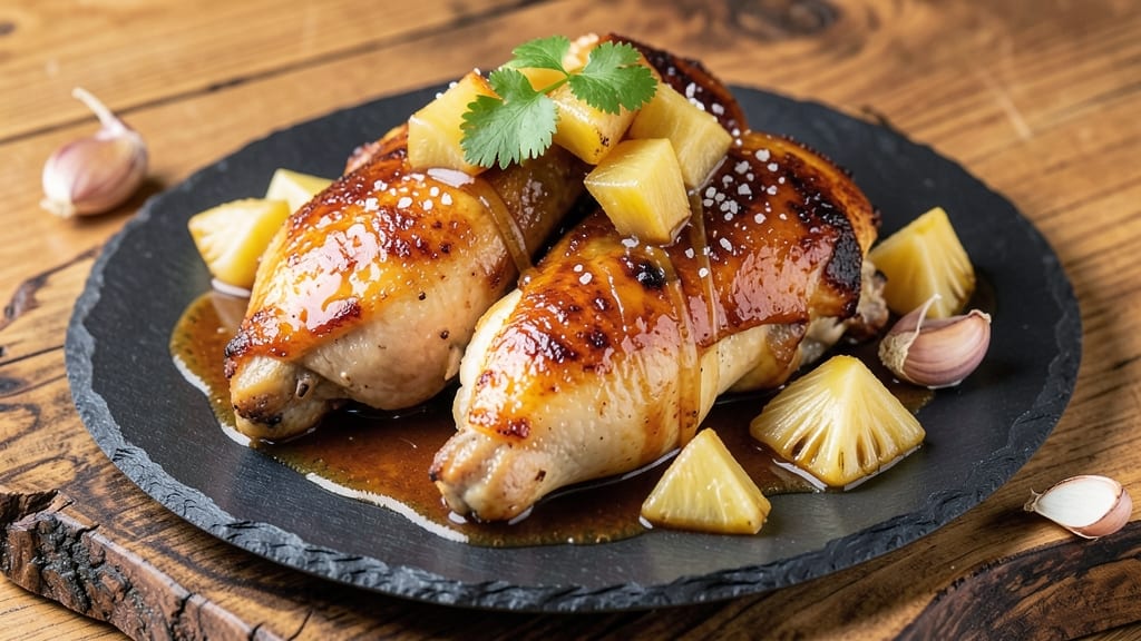 Slow Cooker Pineapple Brown Sugar Chicken Recipe: Caramelized Gloss That Sticks to Every Bite