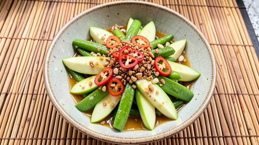 Thai Green Apple Salad Recipe: Zesty Lime and Chili Crunch Fusion