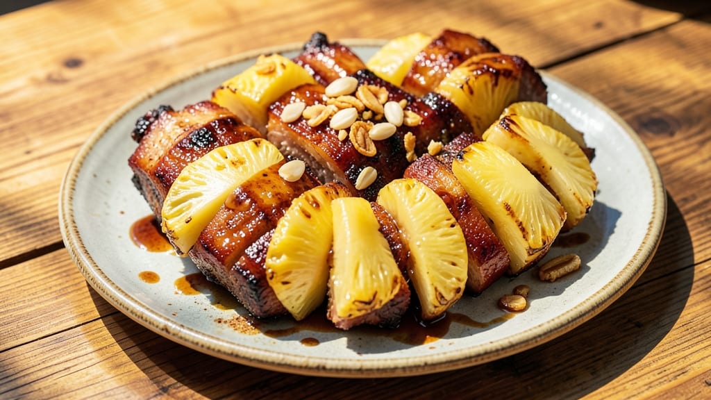 Pork Ribs Wrapped Around Pineapple Recipe: Tropical Glaze That Caramelizes Every Layer