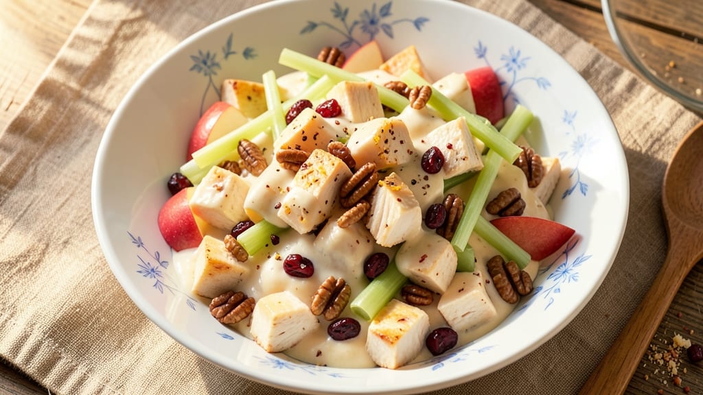 Wendy's Apple Pecan Chicken Salad Recipe: Crunchy Celery-Pecan Crunch Meets Sweet Tart Dressing