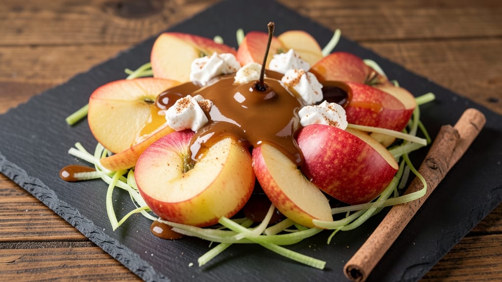 Caramel Apple Crown Royal Recipe: Spiced Whiskey-Glazed Stacks With Celery Crunch